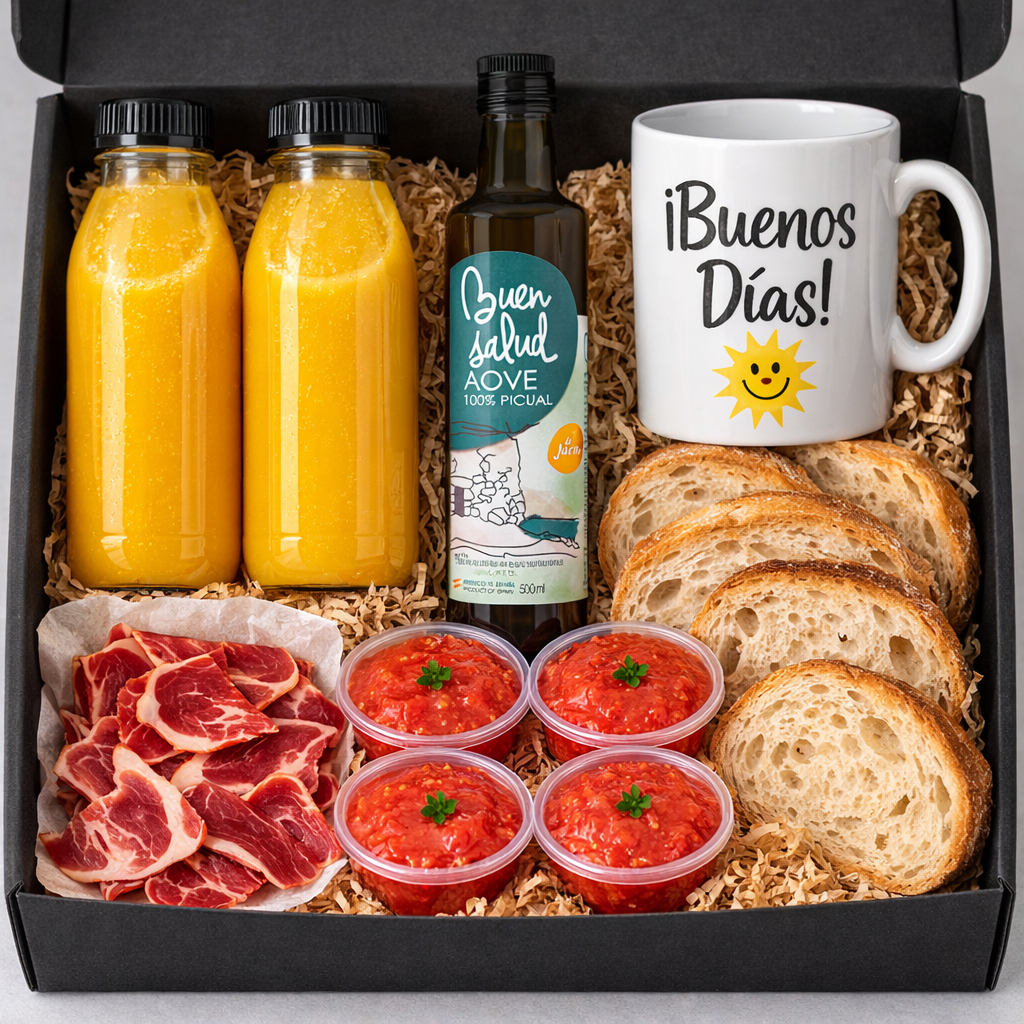 Caja de desayuno salado