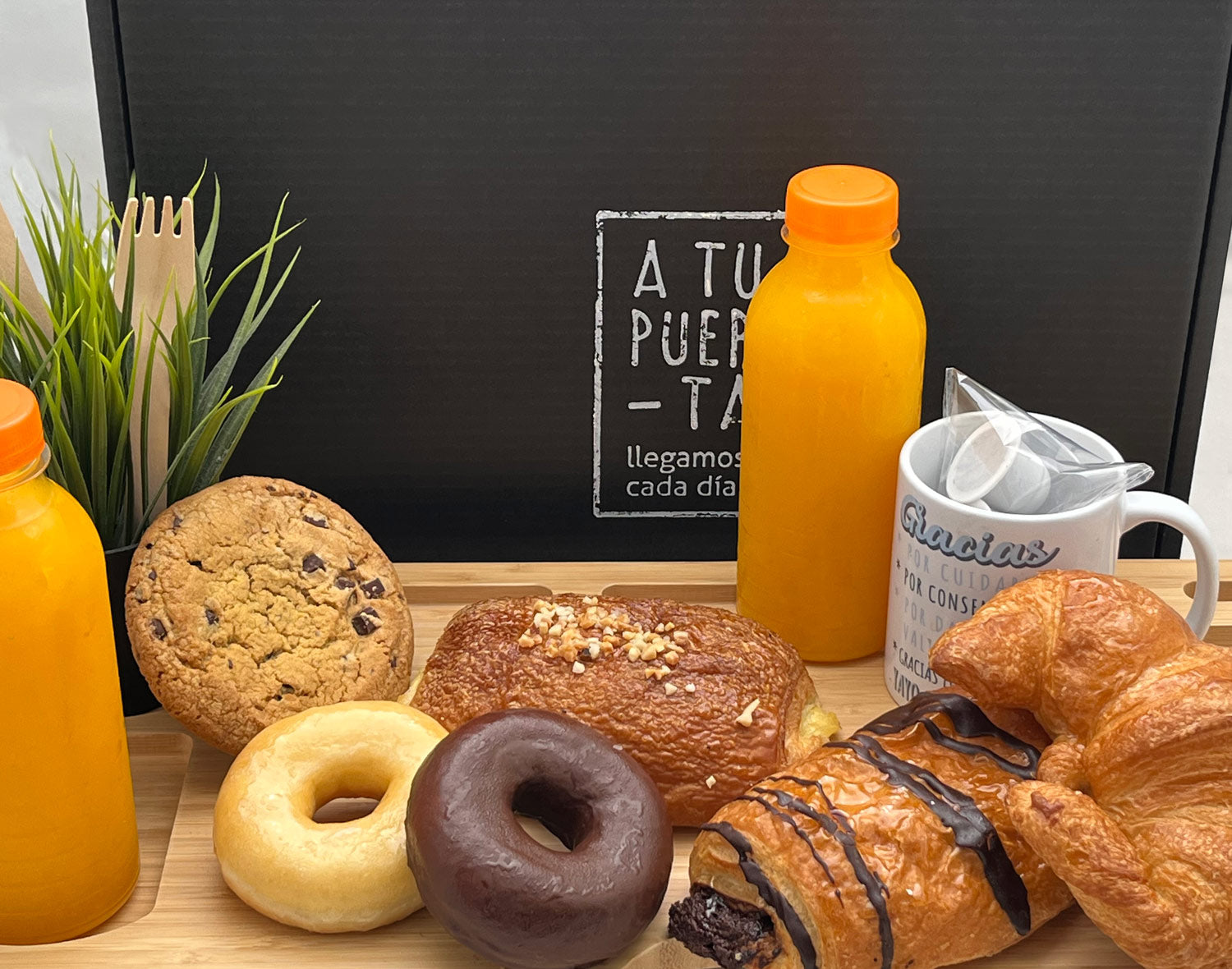 Caja de desayuno dulce