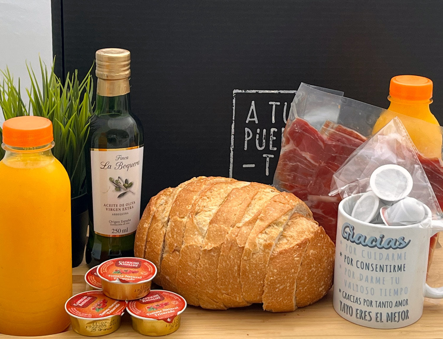 Caja de desayuno salado