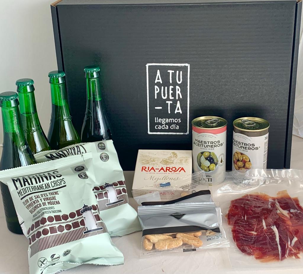 CAJA APERTIVO CERVEZA caja de regalo gourmet